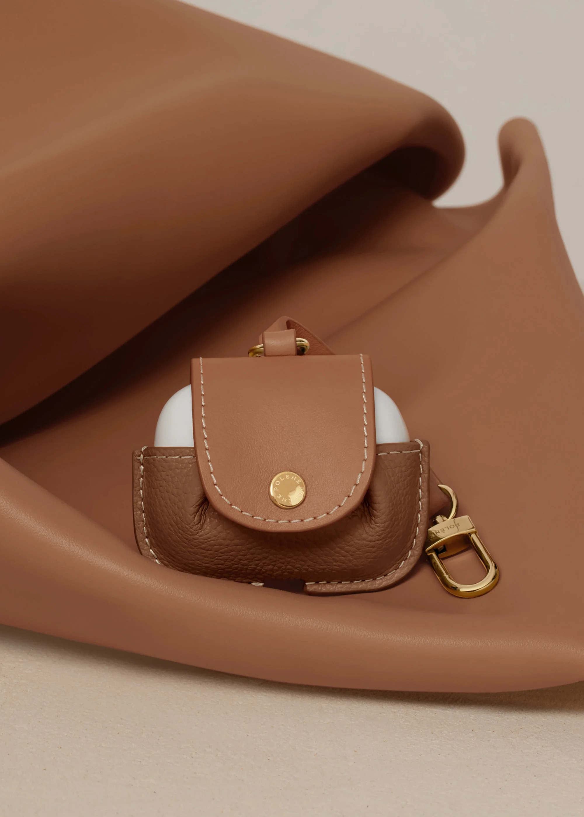 Custodia per Airpod - Duo Cammello - Image 3