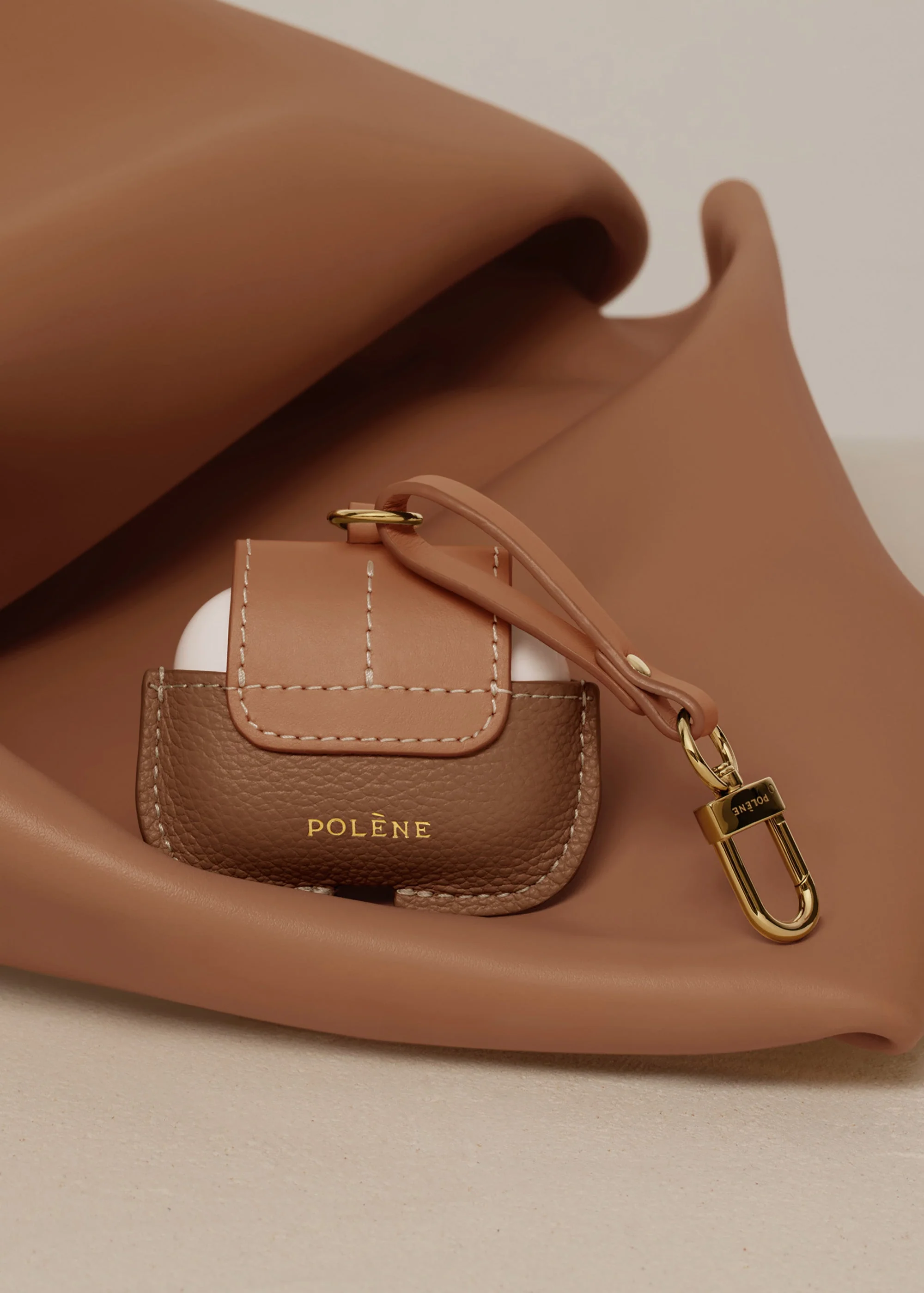 Custodia per Airpod - Duo Cammello - Image 4