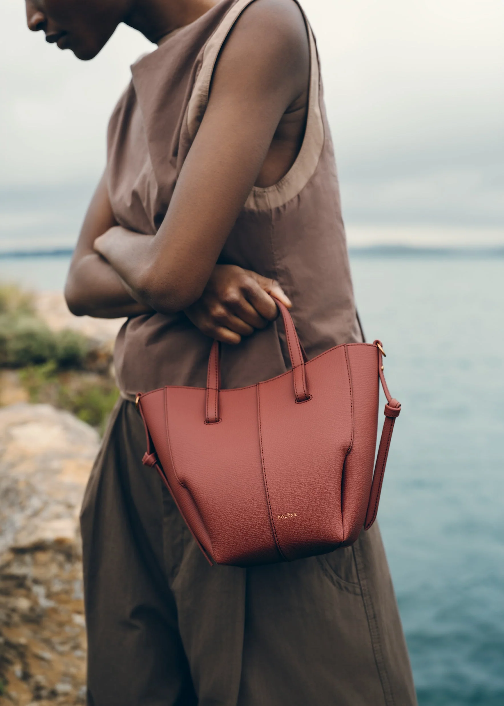 Cyme Tote Nano - Terracotta Granulada - Image 4