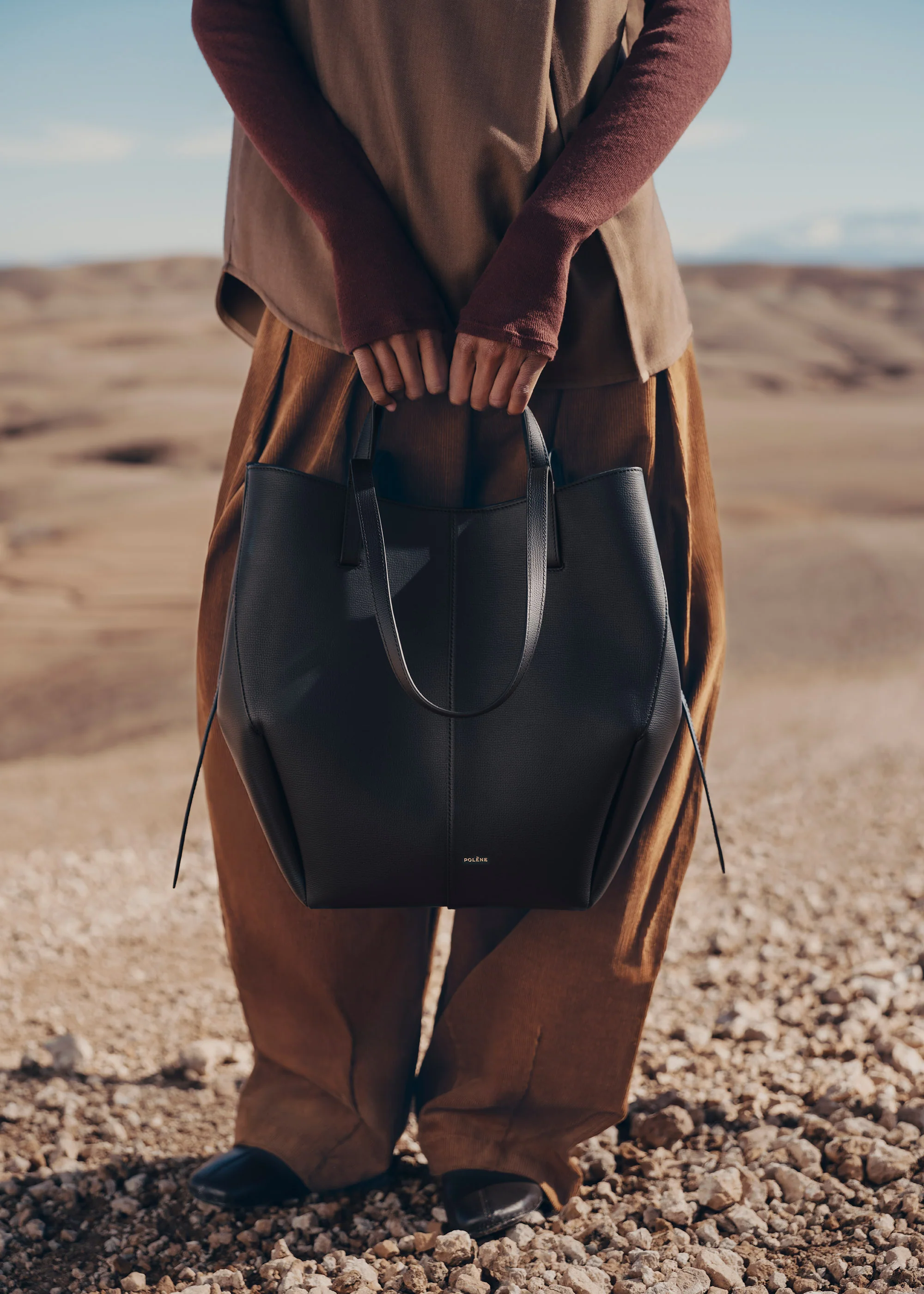 Cyme Tote - Nero Granulata - Image 4