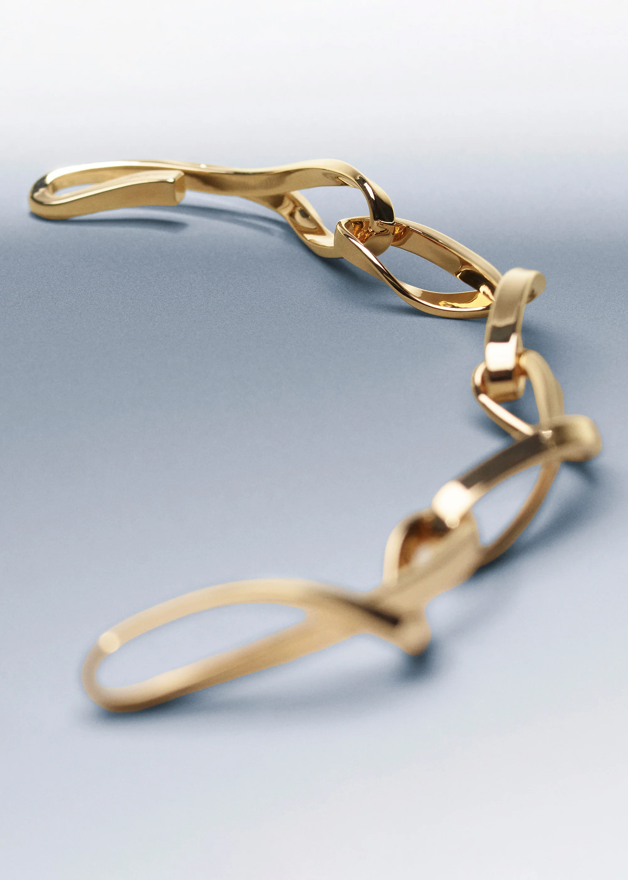 Bracciale a catena Éole - Placcata oro 24 carati - Image 4