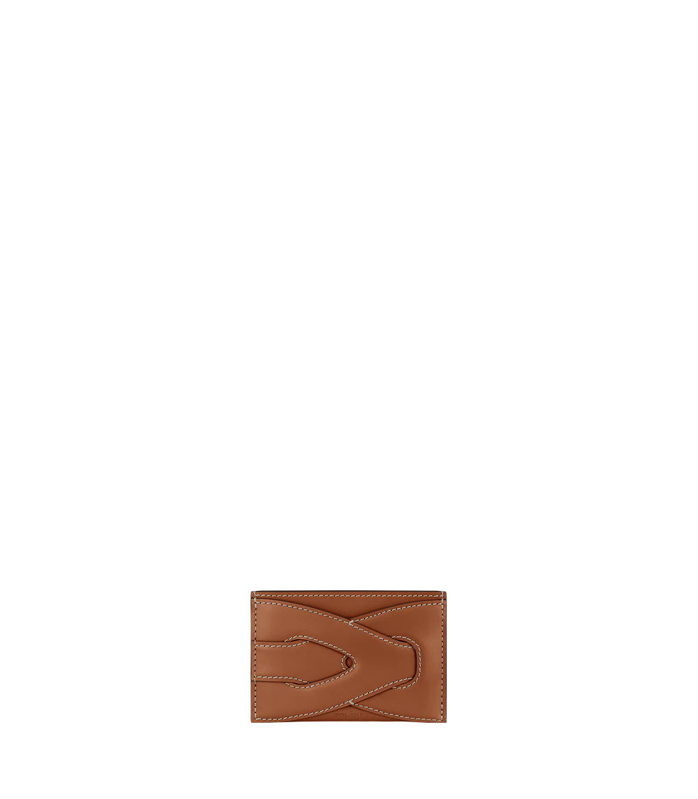 Portacarte Nodde - Cognac