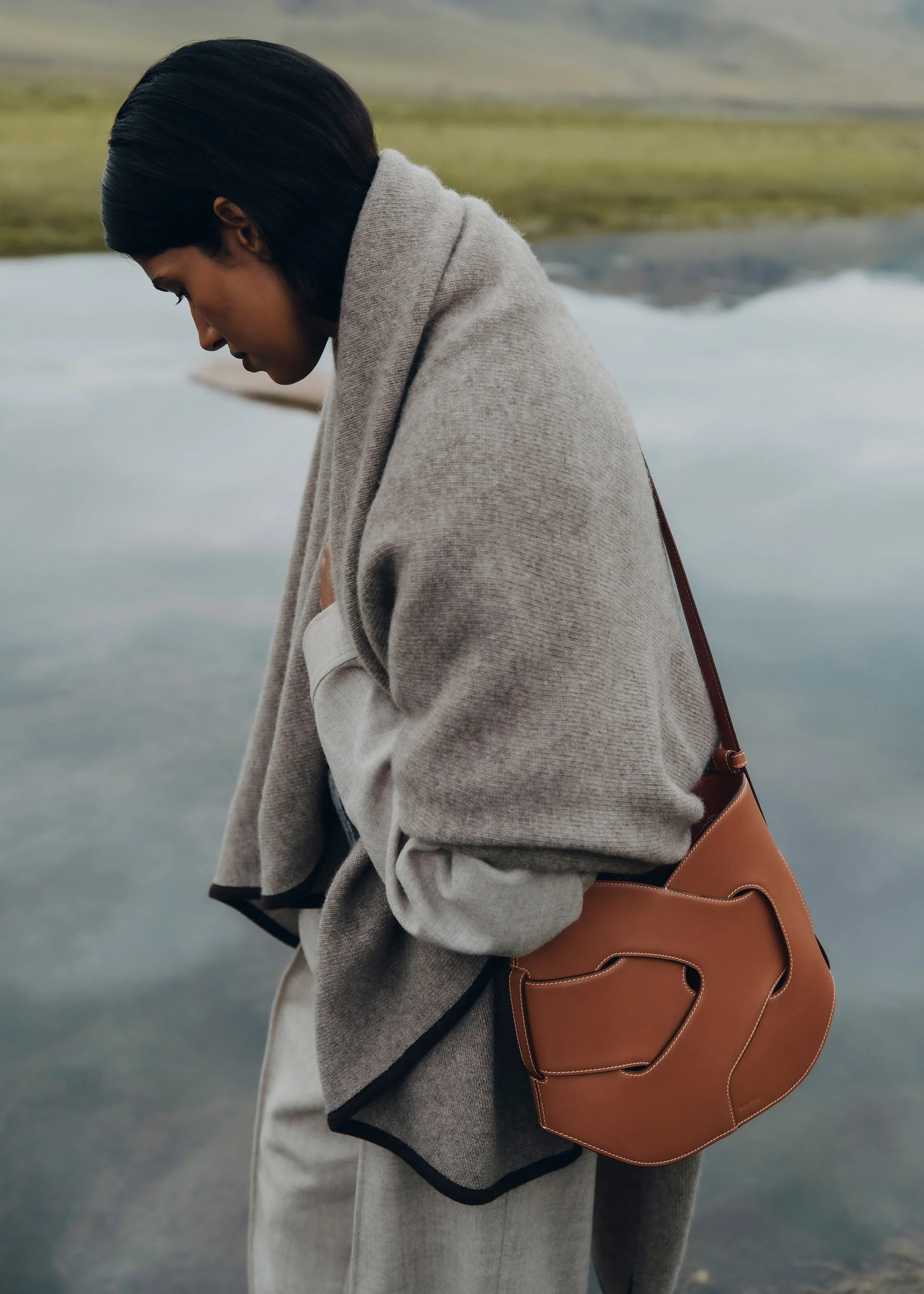 Nodde Hobo - Cognac Liscia - Image 4