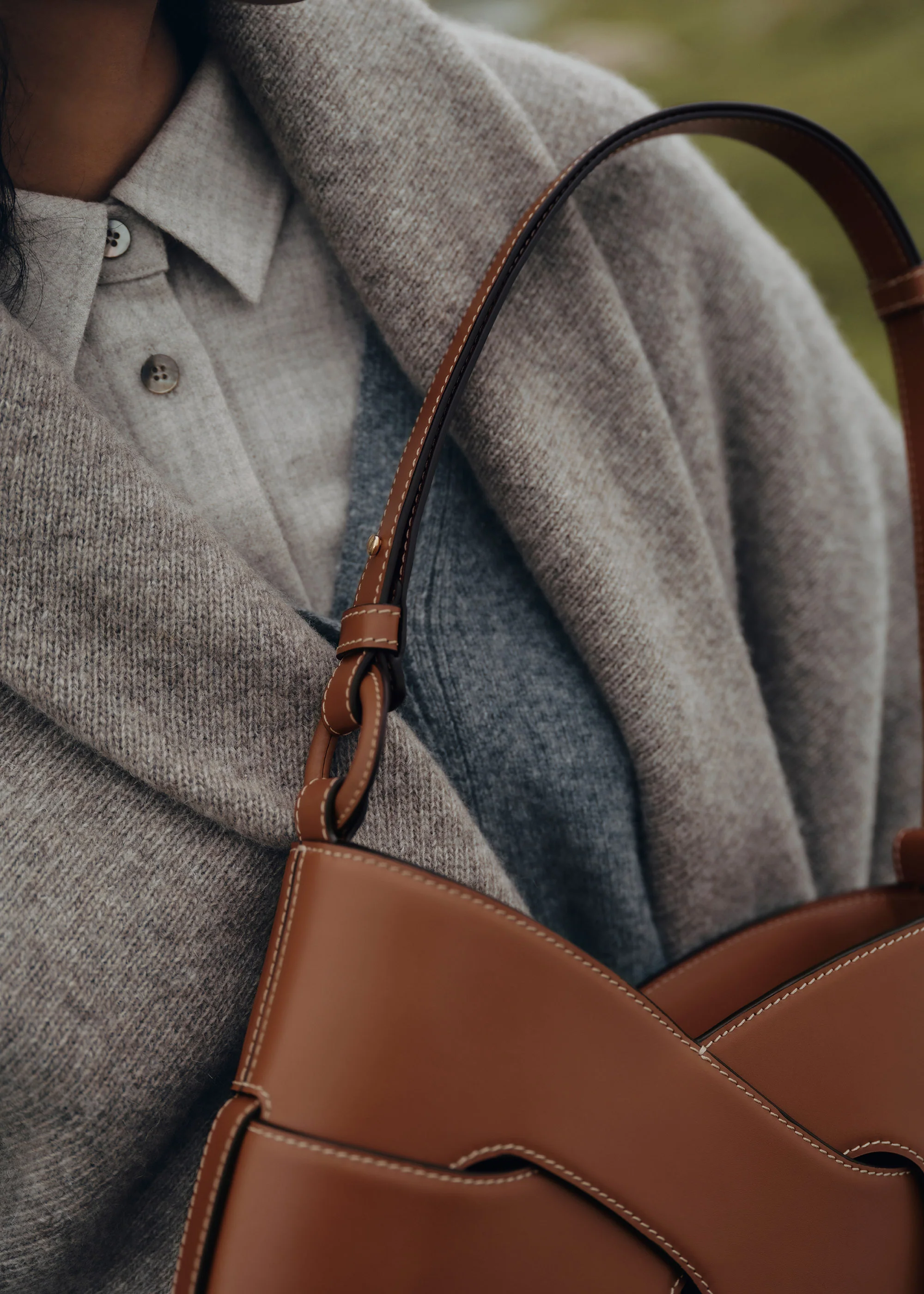 Nodde Hobo - Cognac Liscia - Image 5