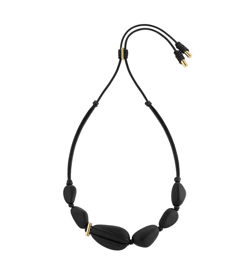 Collana Téré - Marmo Nero